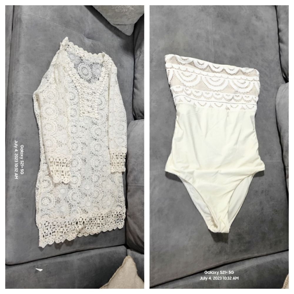 Swimsute/ coverup set